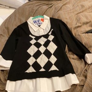 White House black market sweater L